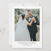 botanische Eucalyptus Groenelementen Gouden Lijst  Save The Date (Achterkant)