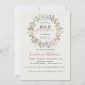 Botanische Eucalyptus Herfst Blad Krans Verjaardag Kaart (Voorkant)