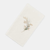 Botanische Eucalyptus Moderne Elegante Premium Servet (Hoek)