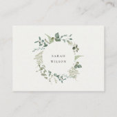 Botanische Eucalyptus Recipe Request Vrijgezellenf Informatiekaartje (Achterkant)