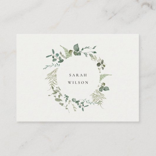 Botanische Eucalyptus Recipe Request Vrijgezellenf Informatiekaartje (Achterkant)