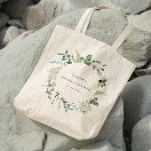 Botanische Eucalyptus Waterverf Vrijgezellenfeest Tote Bag