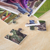 Botanische familie Foto collage Legpuzzel (Zijkant)