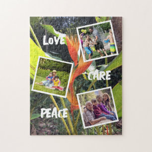 Botanische familie Foto collage Legpuzzel