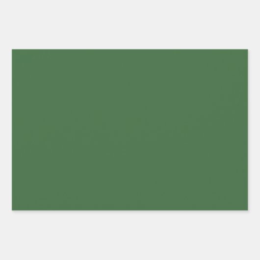 Botanische feestdag groen inpakpapier vel (Voorkant 3)