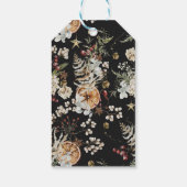 Botanische Feestdagen Cadeaulabel (Achterkant)