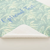 Botanische fernfronten sherpa deken (3/4)