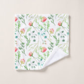 Botanische Floral Bad Handdoek (Wasdoekje)