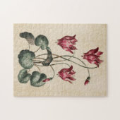  botanische Floral Cyclamen Legpuzzel (Horizontaal)