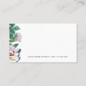  botanische Floral en Succulent Klantenkaartje (Achterkant)