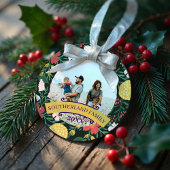 Botanische Floral Garden Elegant Foto Lijst Green Metalen Ornament