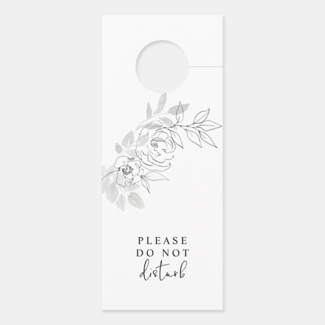 Botanische Floral Illustration door Hanger (Achterkant)
