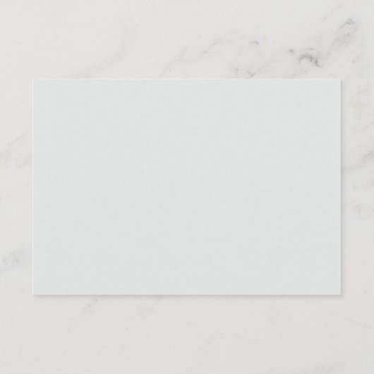 Botanische Floral Illustration RSVP Card Informatiekaartje (Achterkant)