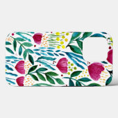 Botanische florale illustratie Case-Mate iPhone case (Achterkant (horizontaal))