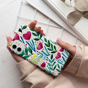 Botanische florale illustratie Case-Mate iPhone case