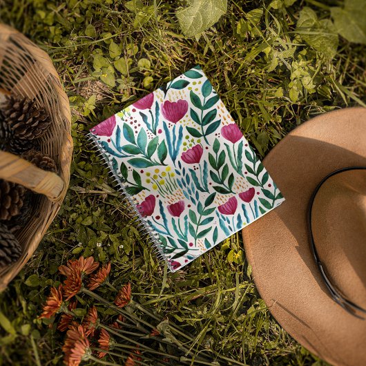 Botanische florale illustratie planner