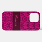 Botanische florale Kangaroo Pandroze roze Case-Mate iPhone Case (Achterkant (horizontaal))