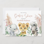 Botanische florale safari van een dier (Voorkant)