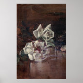 Botanische florale  schilderende Poster (Voorkant)