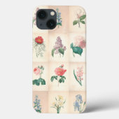 botanische Flowers iPad Case (Achterkant)