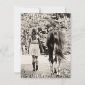 Botanische foto Afstuderen aankondiging (Achterkant)