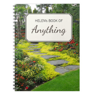 Botanische foto Motive Persoonlijk Notitieboek