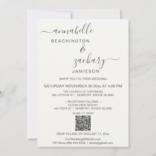 *~* Botanische FOTO + RSVP + QR AR6 Weddenschap In Kaart (Achterkant)