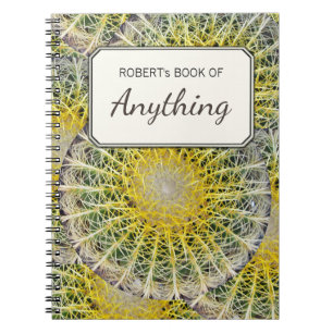 Botanische foto Tropische Cactus op maat Notitieboek