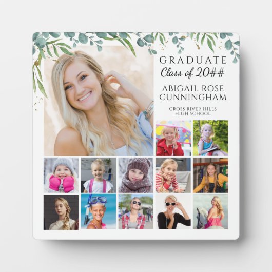 Botanische foto van K-12-fotocollage Keepomwille Fotoplaat (Voorkant)