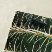 Botanische foto van tropische Cactus Strandlaken (In situ)