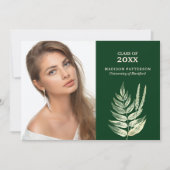 Botanische fotografie van Golden Leaves (Voorkant)