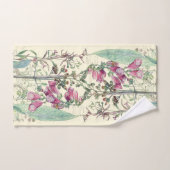 Botanische  Foxglove Flowers Bath Towel Set Bad Handdoek (Handdoek)