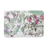 Botanische Foxglove Wildflower Bath Mat (Voorkant)