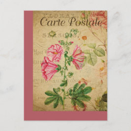  botanische Franse Floral Post Kaart