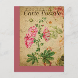  botanische Franse Floral Post Kaart