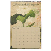 Botanische Franse Post Kaart Agenda Kalender (Mar 2027)