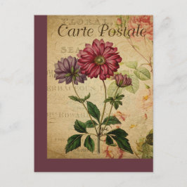  Botanische Franse Post Kaart Anemone