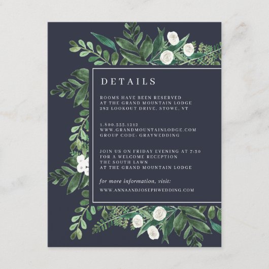 Botanische gastinformatie over Waterverf van broei Informatiekaartje (Voorkant)