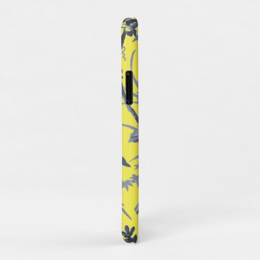 Botanische gele Chinoiserie Case-Mate iPhone Case (Achterkant/rechts)