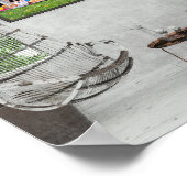 Botanische gelukzaligheid - Garden Art Poster (Hoek)