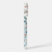 Botanische gelukzaligheid met blauw iPhone hoesje (Rechterkant)