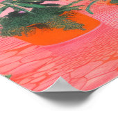 Botanische gelukzaligheid: zonharmonie poster (Hoek)