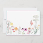 Botanische Gepersonaliseerde Stationery Elegant Mo Bedankkaart (Achterkant)