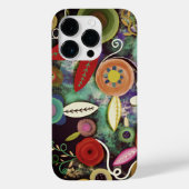 Botanische geschilderde Hoesje-Mate iPhone case (Achterkant)