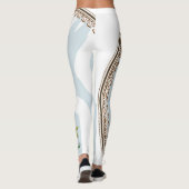 Botanische gewichten leggings (Achterkant)