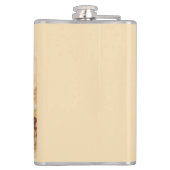  botanische giraffen aanpasbaar heupfles (Achterkant)