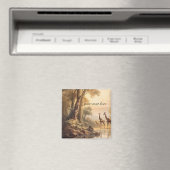 botanische giraffen, aanpasbaar magneet (Insitu (Vaatwasser))