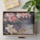 Botanische gladiolen in de Waterverf Tissuepapier (Geschenk)