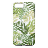 Botanische glans van Fern op wit Case-Mate iPhone Case (Achterkant)