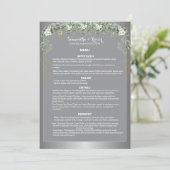 Botanische Glanzende Dromen: Een Botanische Fantas Menu (Staand voorkant)